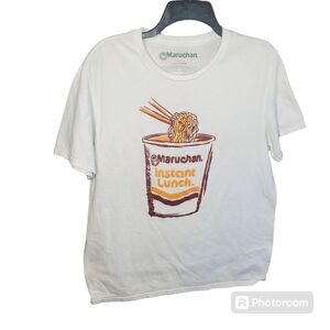 Maruchan Instant Lunch Vintage style Original classic T-Shirt Tee Noodles LARGE
